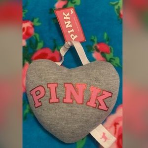 **SOLD ON MERC**Victoria’s Secret PINK mini heart pillow